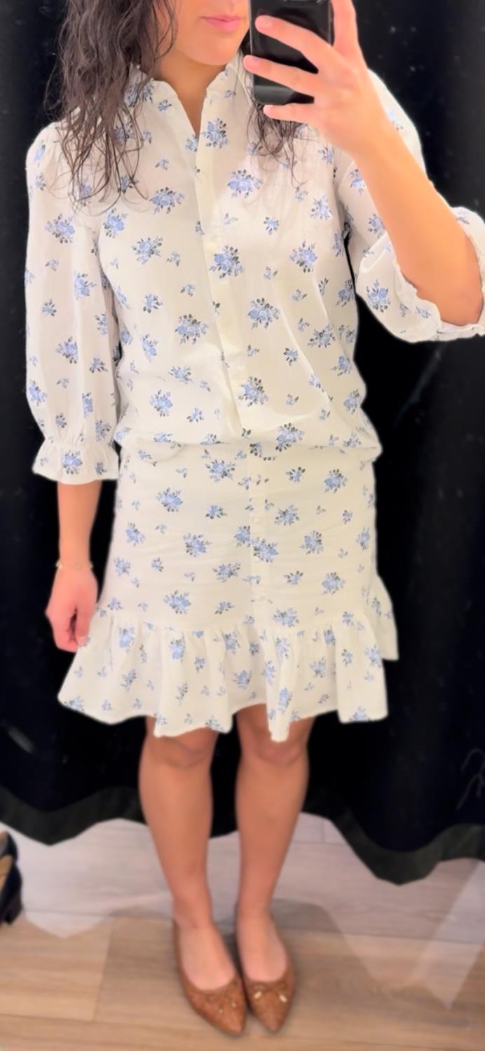 Viella Mia 3/4 shirt hvit