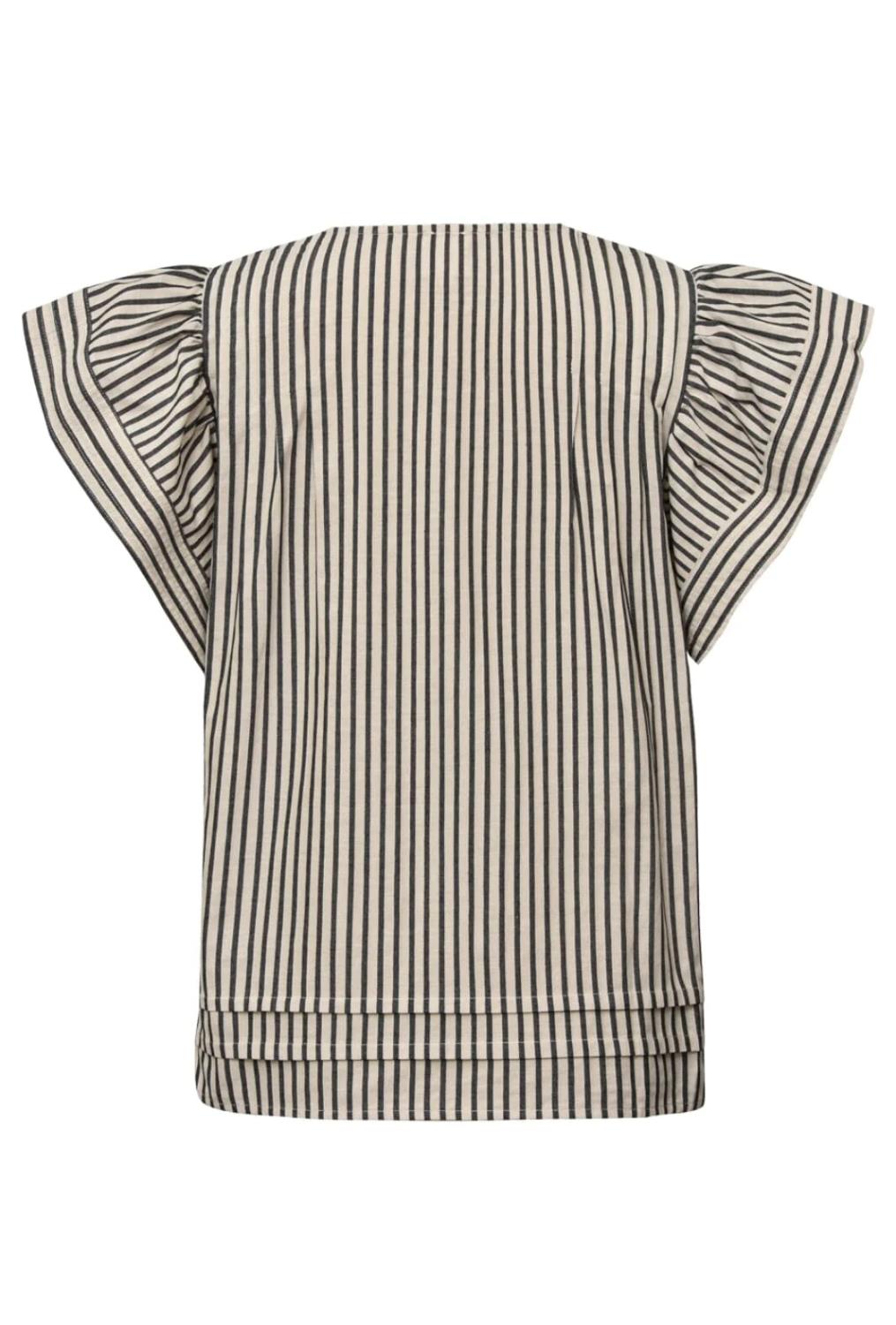MINKAGO Jo Blouse striper