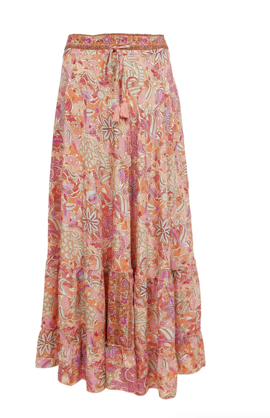 BCLUNA MAXI Frill skirt Mønster
