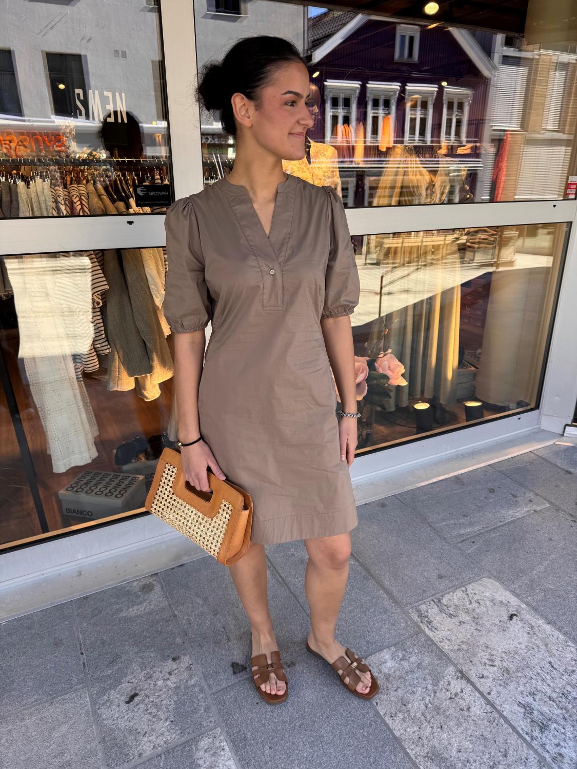 CUobla Antoinett Dress Brun