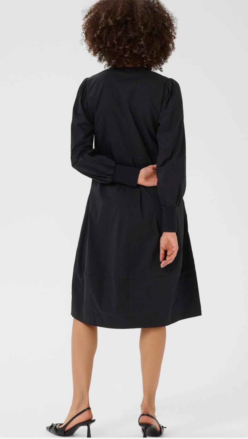 CUtoyam Antoinett Rib Kjole Sort