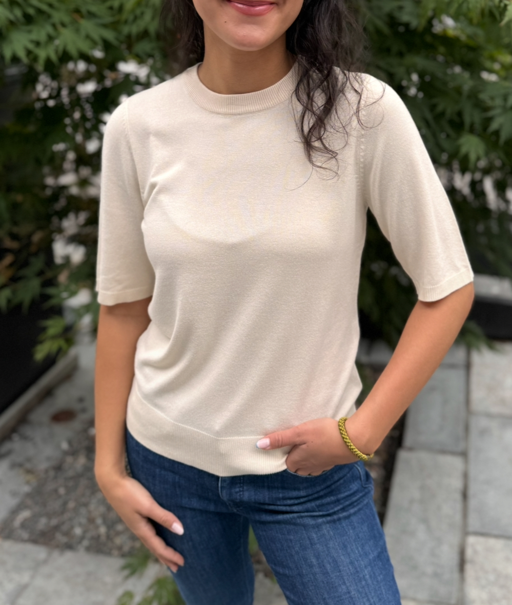 CUebba Annemette Pullover Sand