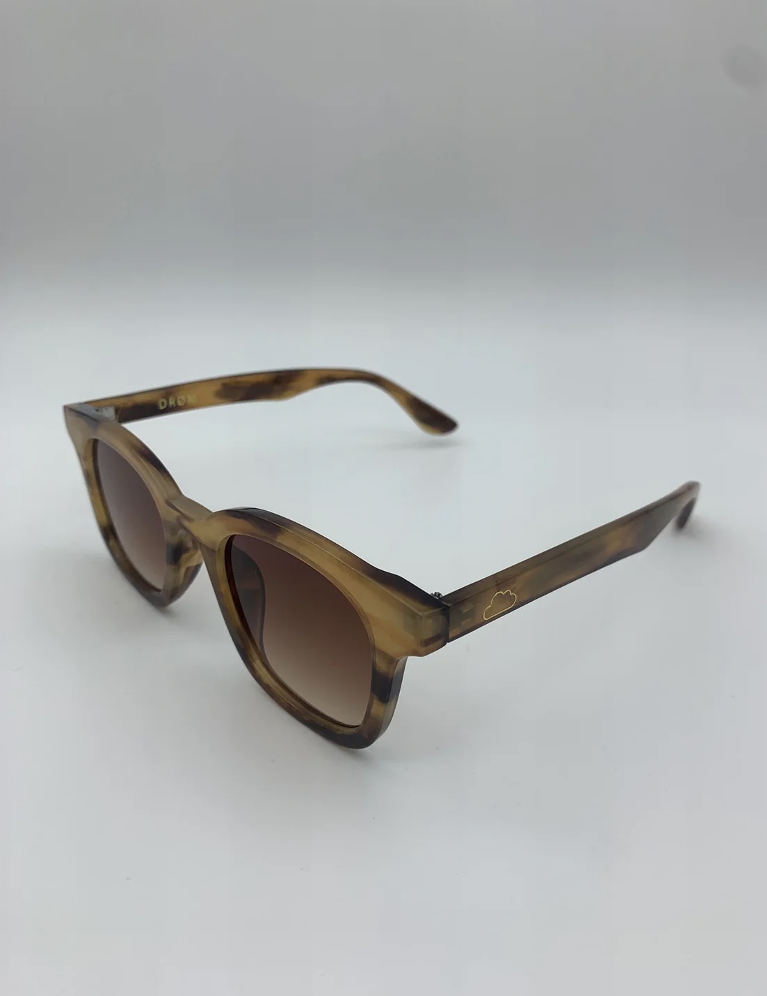DRØM KIM Solbrille wood brun