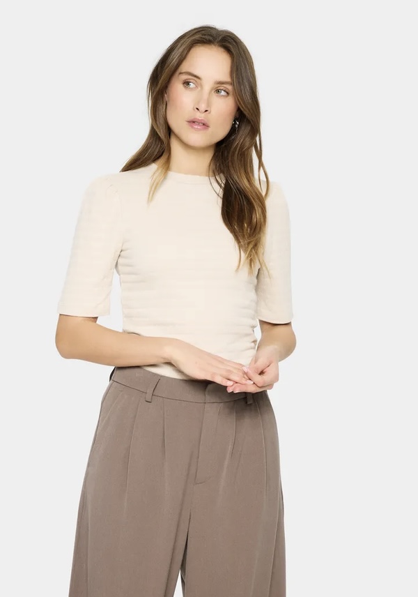 LucianaSZ blouse fog beige