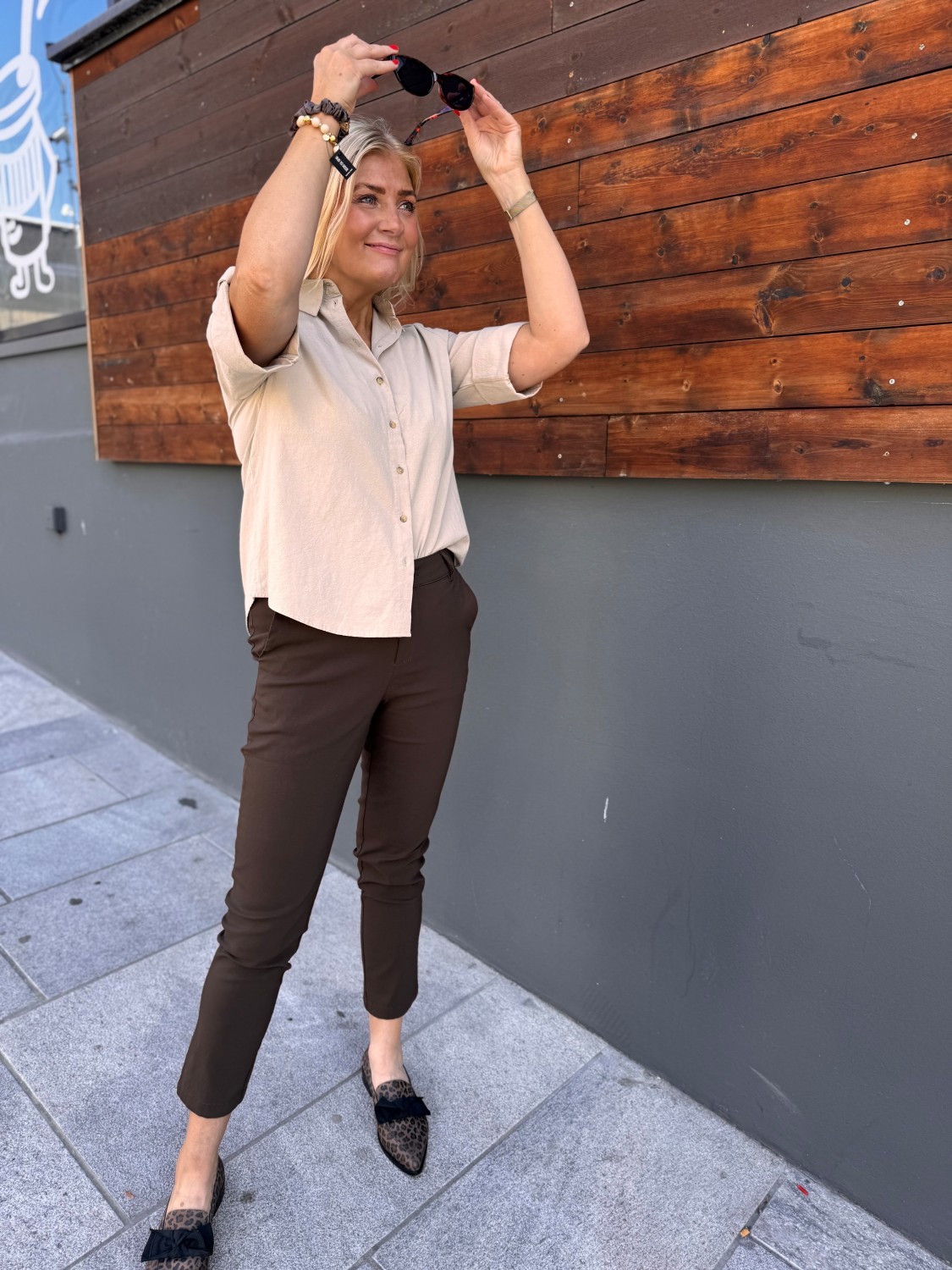 CUbenghta pants demitasse brun