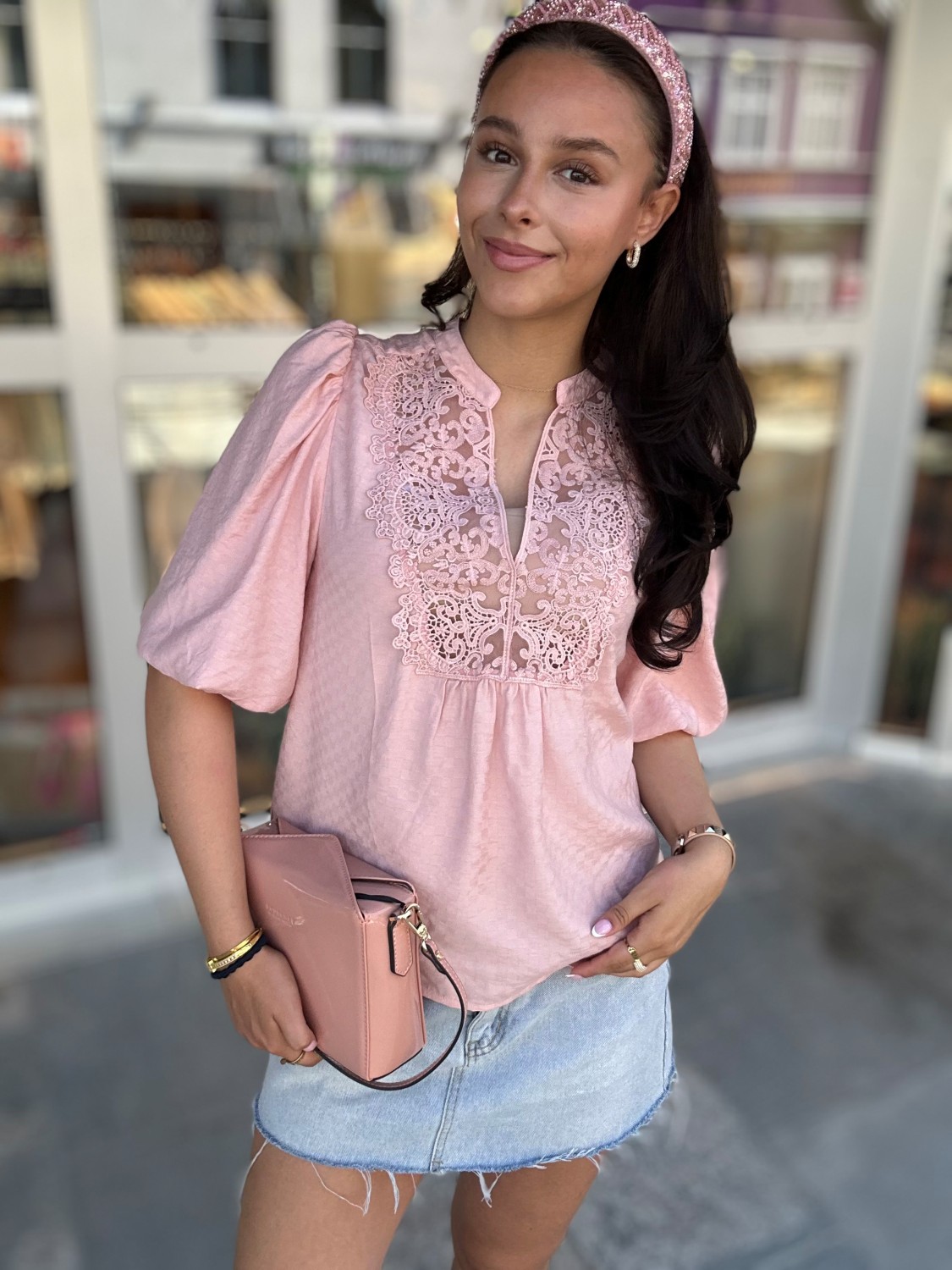 AnnikeGo Blouse Rosa