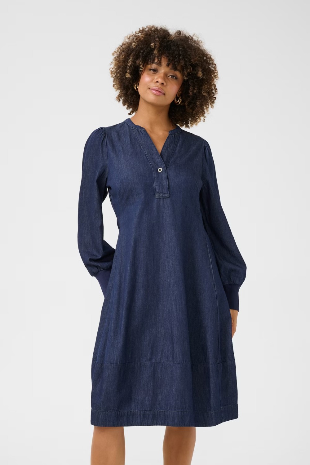 CUallura Arpa Rib Dress mørkeblå