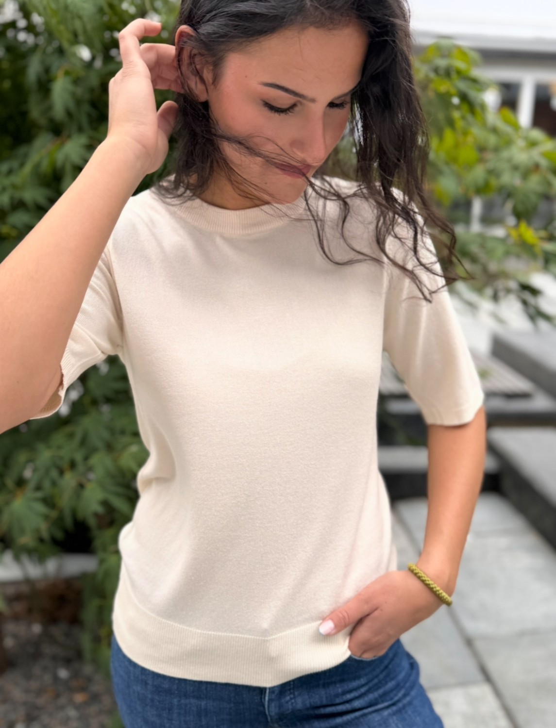 CUebba Annemette Pullover Sand