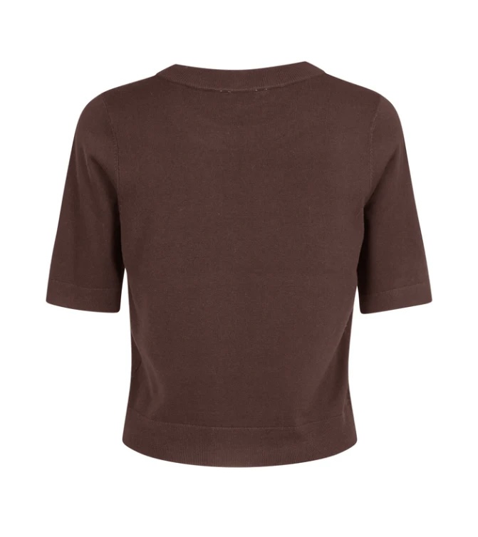 BRAVANI Carla knit top Brun