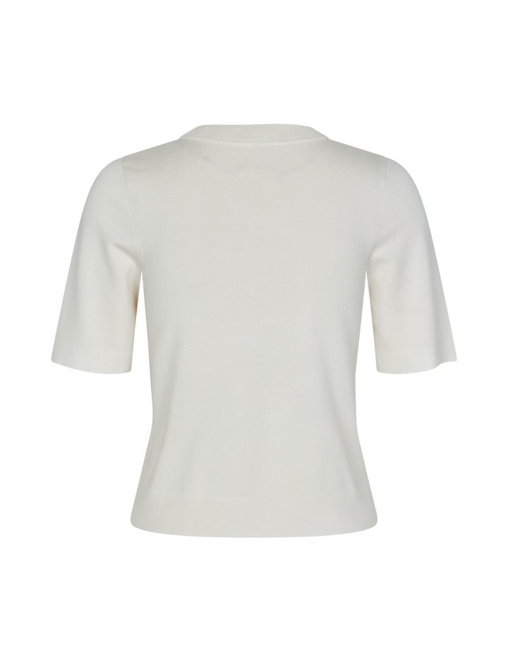 BRAVANI Carla knit top Krem