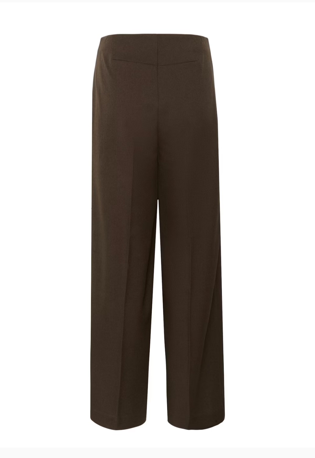 SLLilu corinne wide long pants melange suiting brun