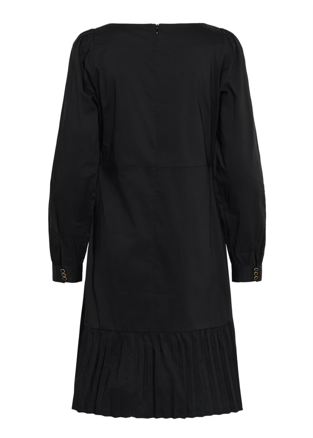 CUbeate antoinett dress plissè sort