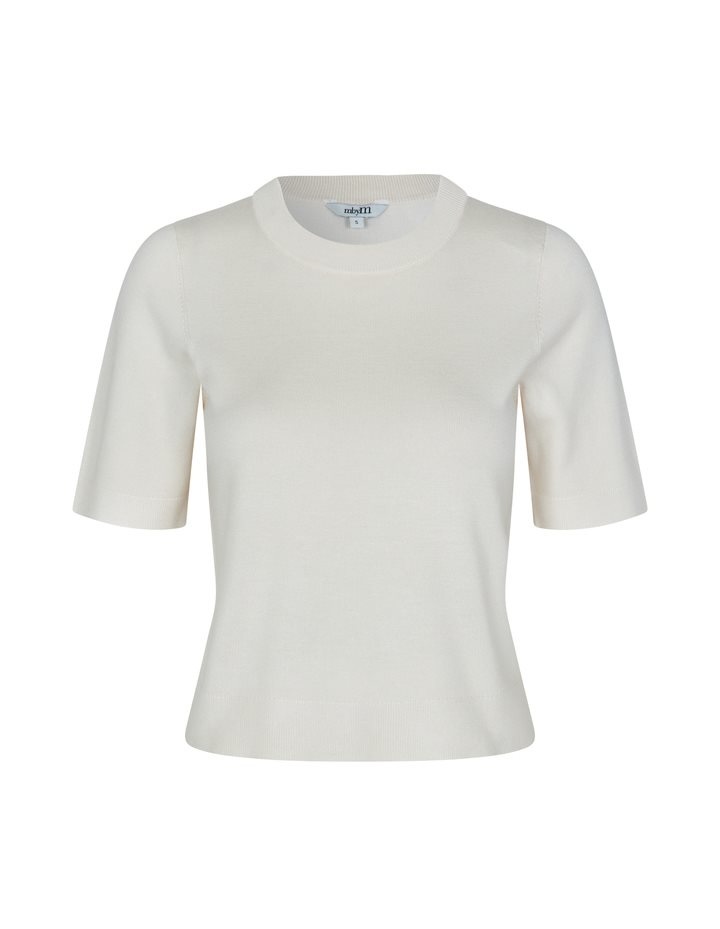 BRAVANI Carla knit top Krem