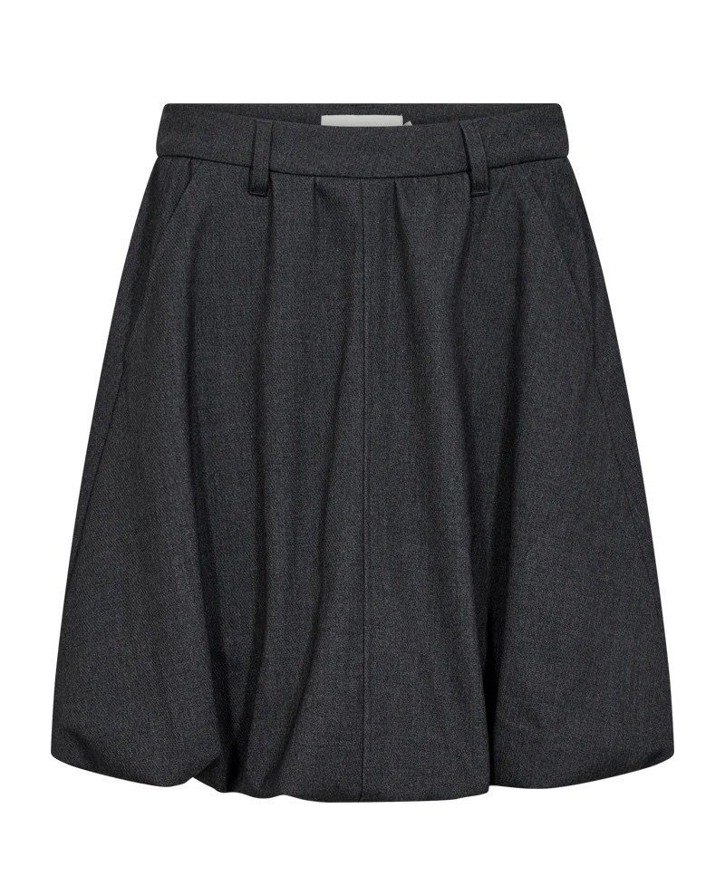 CMTailor-skirt grey melange Grå
