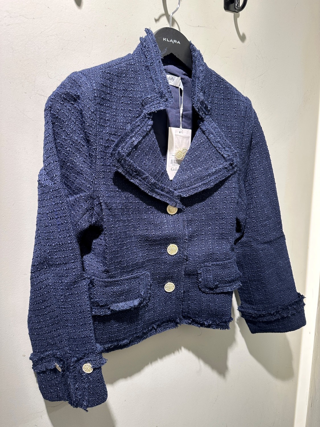 GOLIGHTLY TWEED Jacket Blå