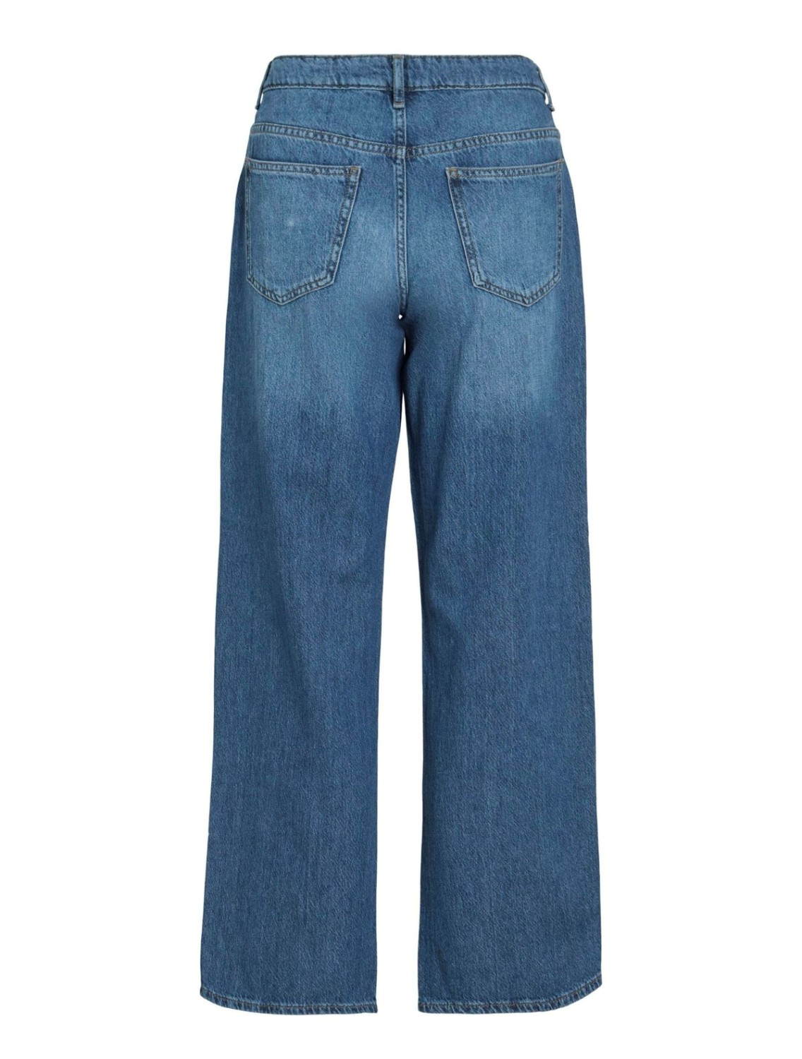 VIPALMA RW Wide jeans Mellom blå