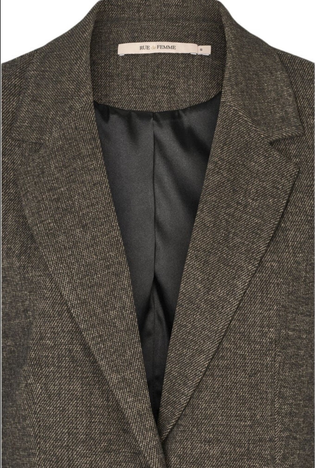 Peach elly blazer brun