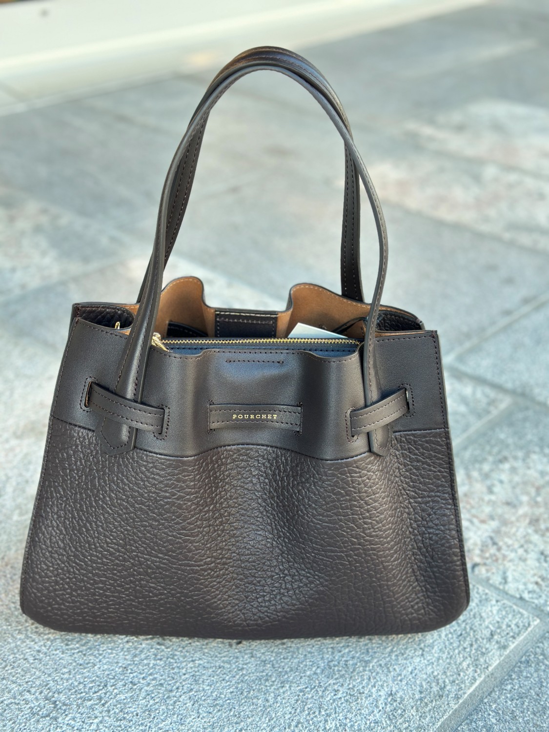 Blossom large 20032 marron mørk brun