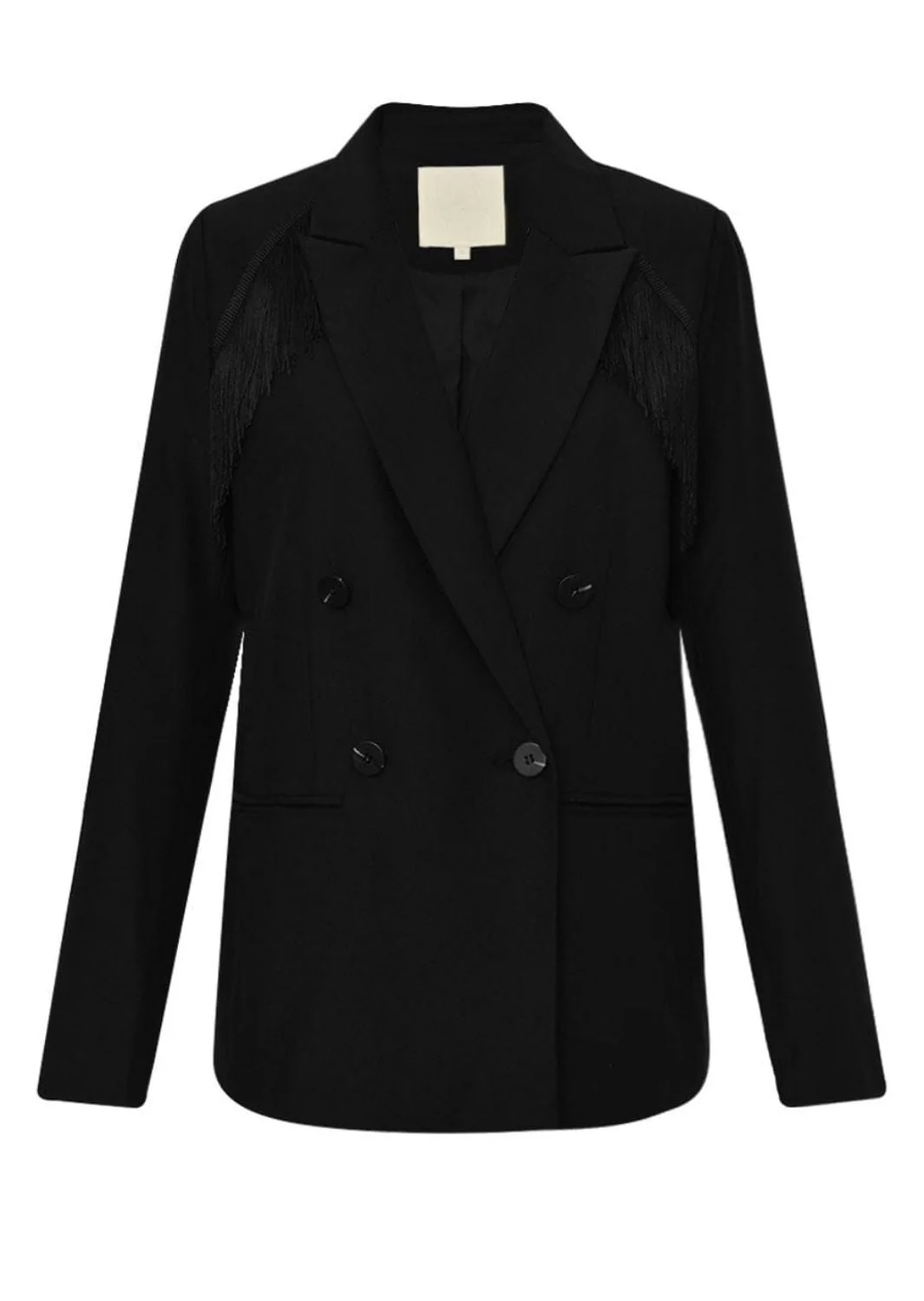 CARINGO Blazer Frynser Sort
