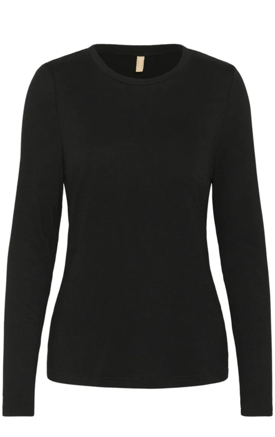 CUalexandra jersay ls tshirt sort