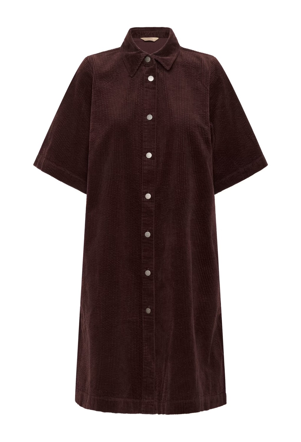 CUBAELA KLAY Cord dress Burgunder