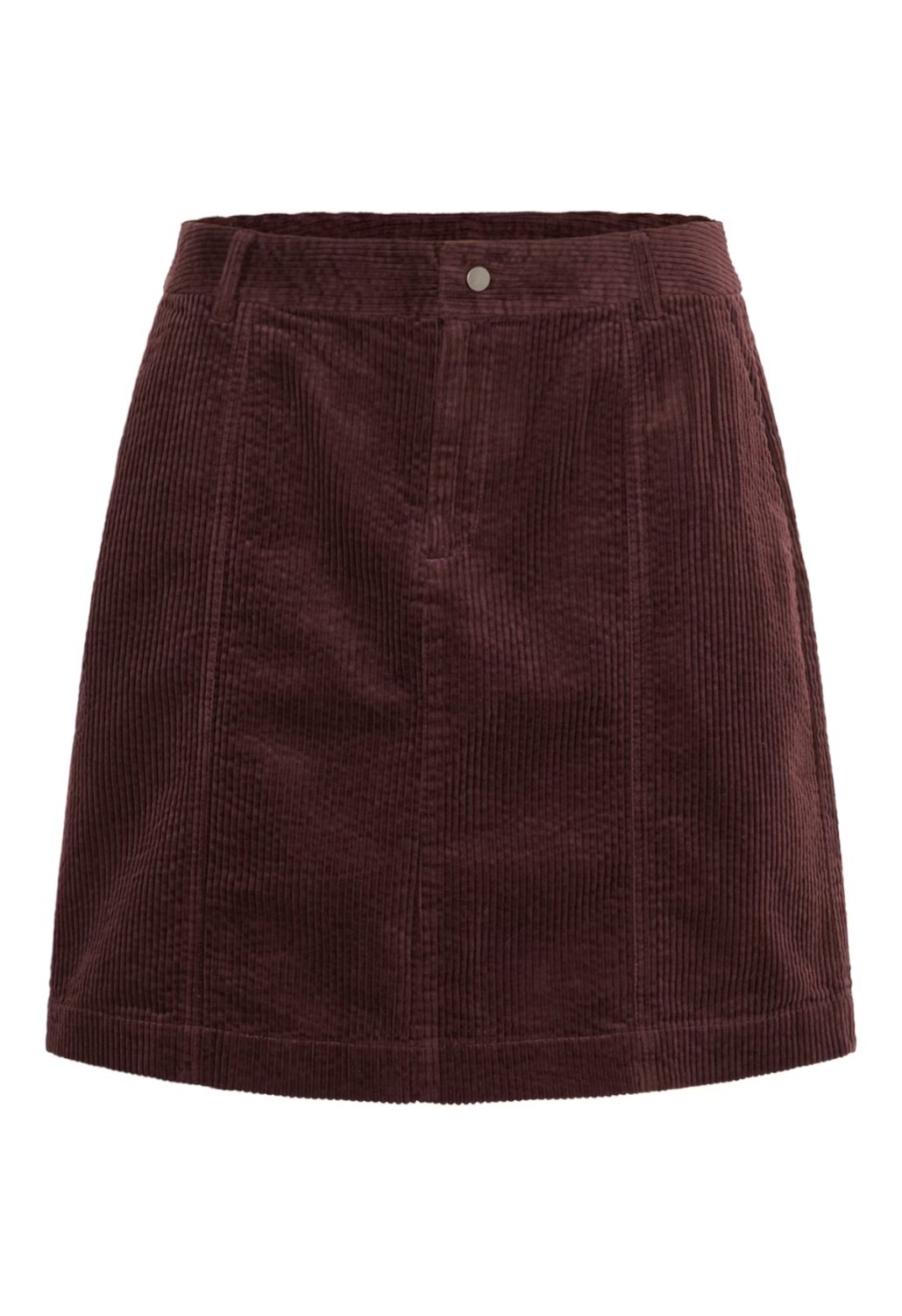 CUBAELA KLAY Cord Skirt Burgunder