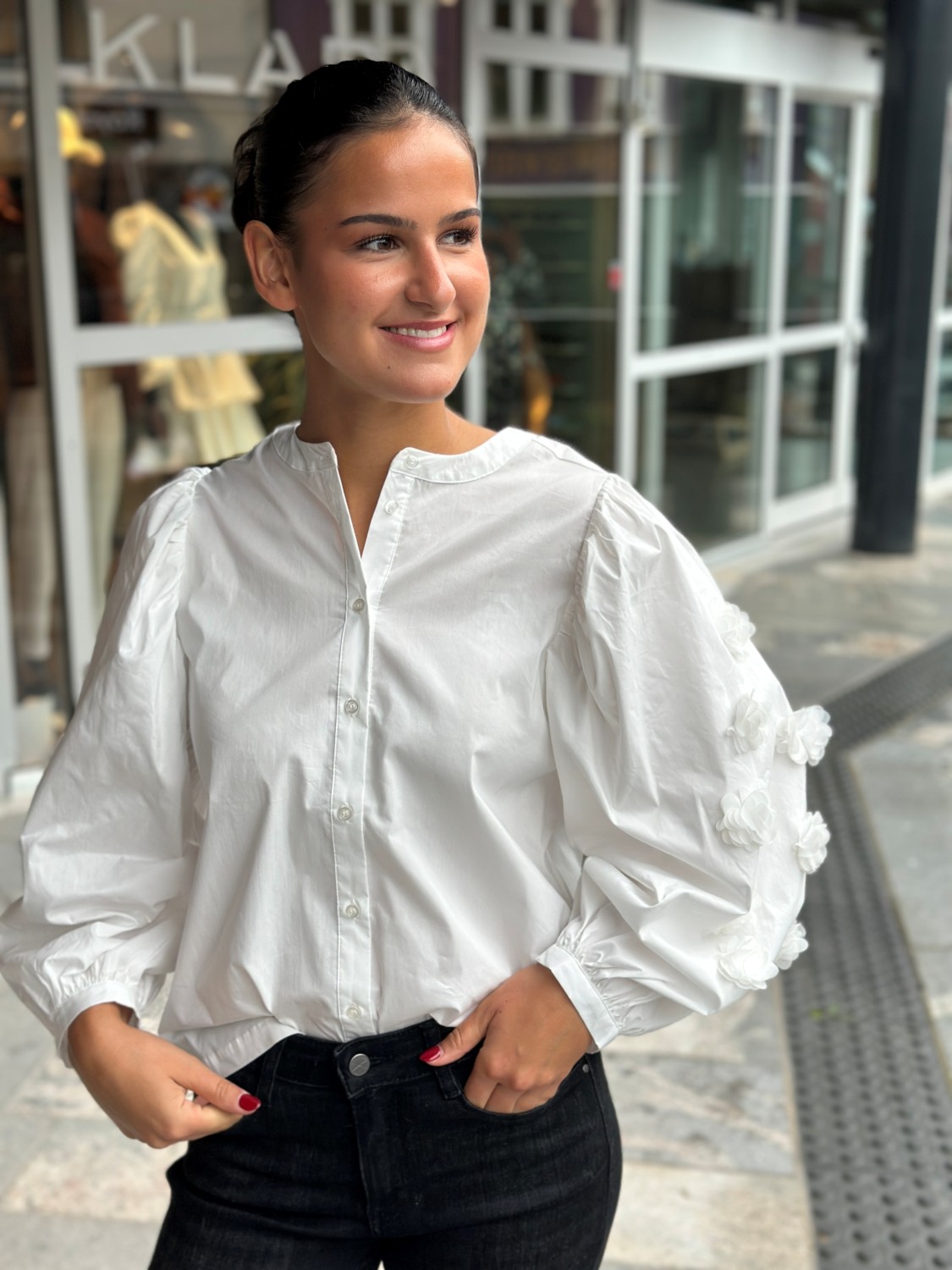 CUELNA Antoinett Shirt Hvit
