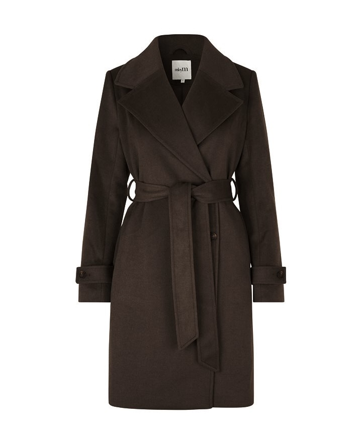 Kylan-m coat mørk brun
