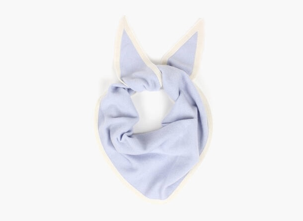 NOHR Duo Triangel small Skjerf blå