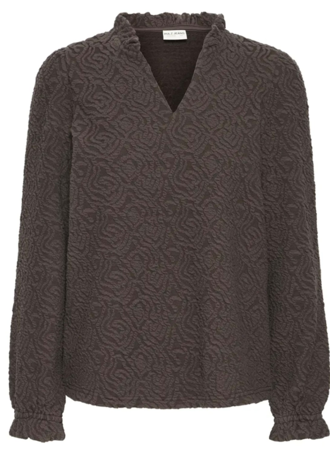 PZEVIE Blouse Brun