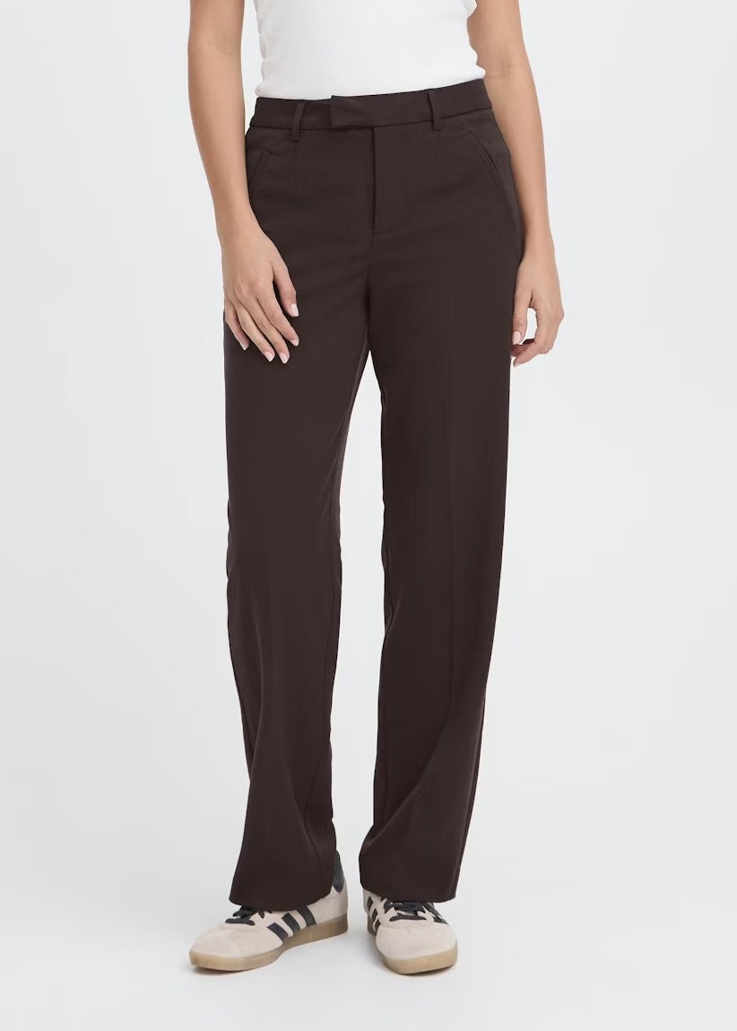 PZLEONORA HW Pant Brun