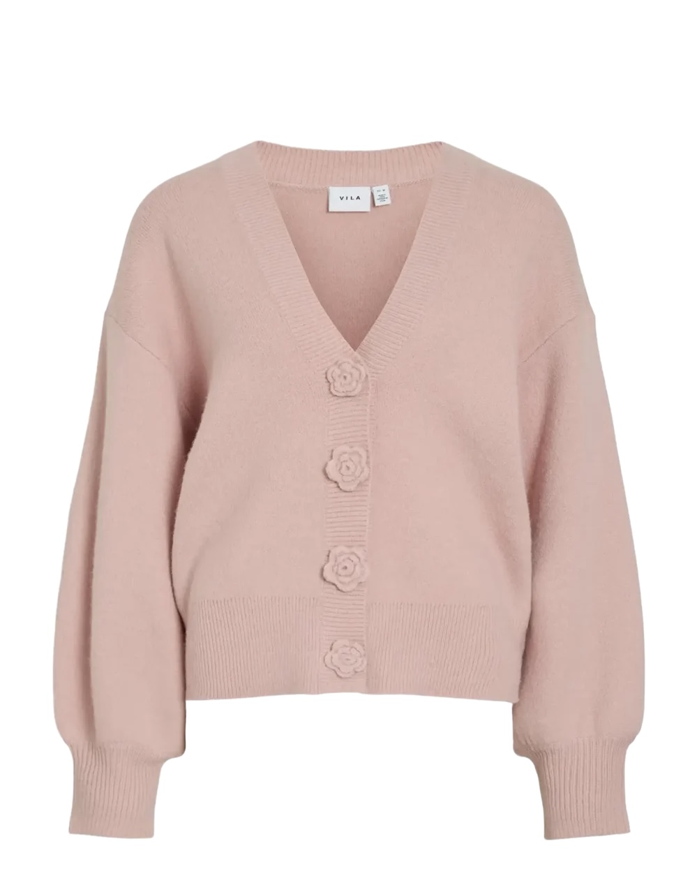 VIRADIA Rose Cardigan Rosa
