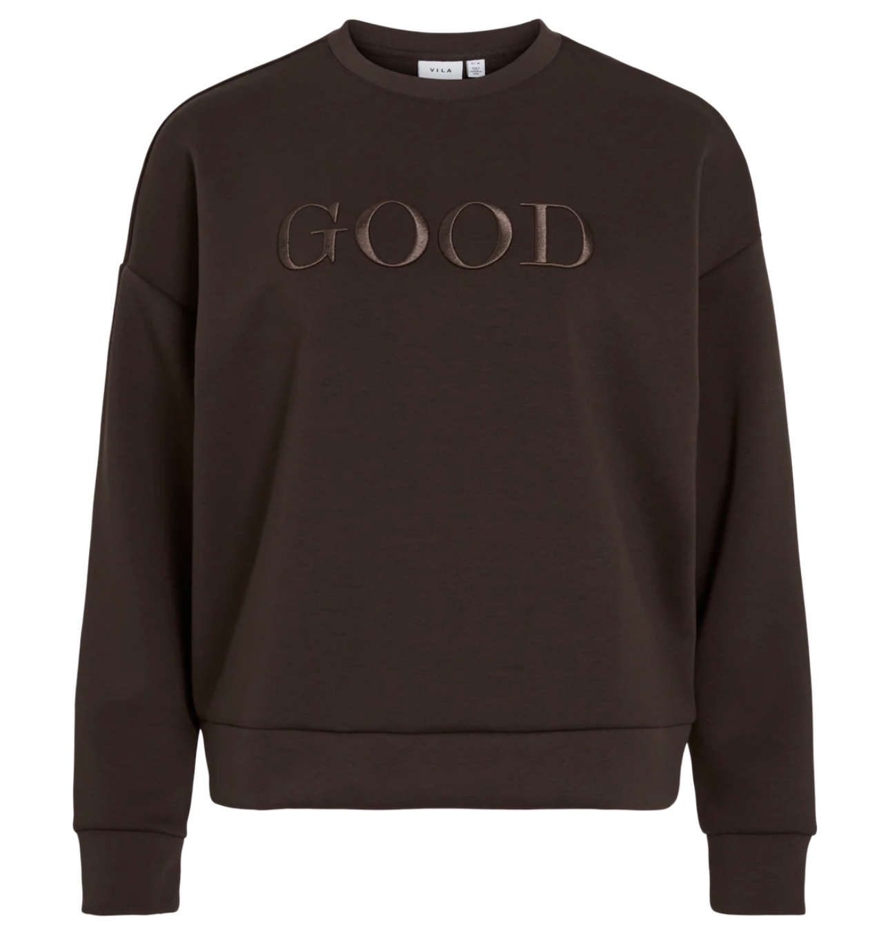 VIREFLECT DETALJ SWEATSHIRT MOOD Brun