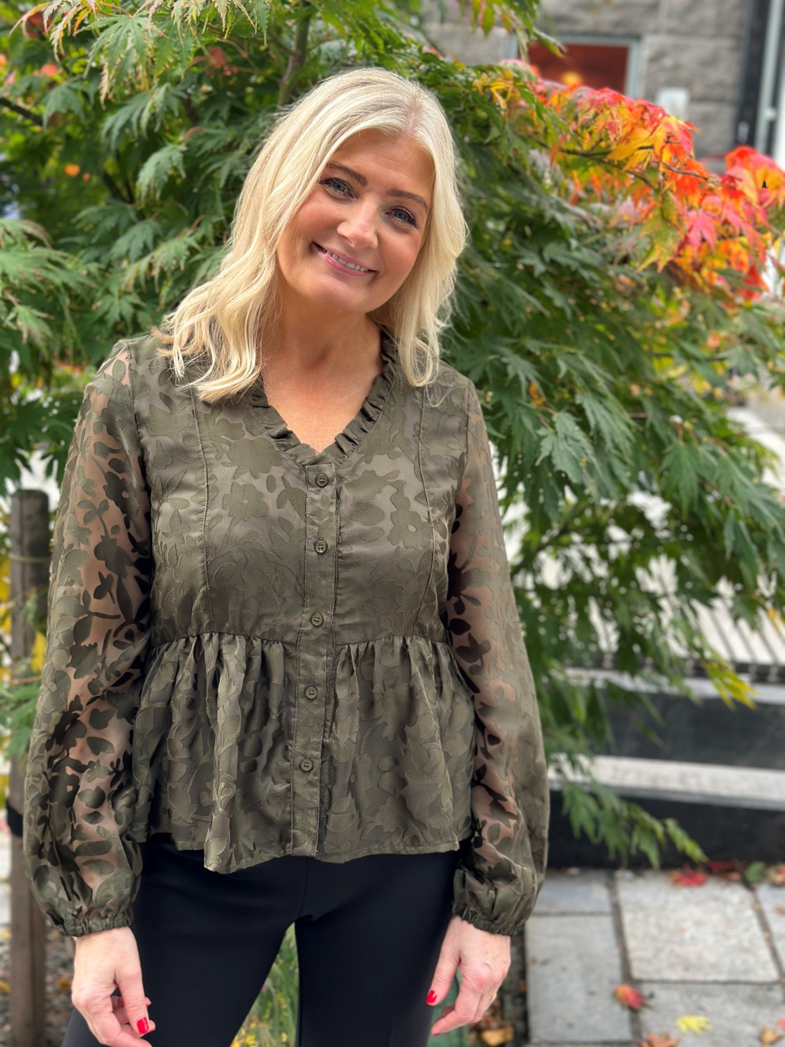 TIAMI Georgia-m shirt grønn