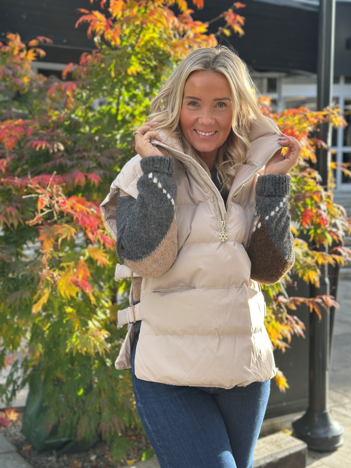 THOQ Dunvest lang Krem