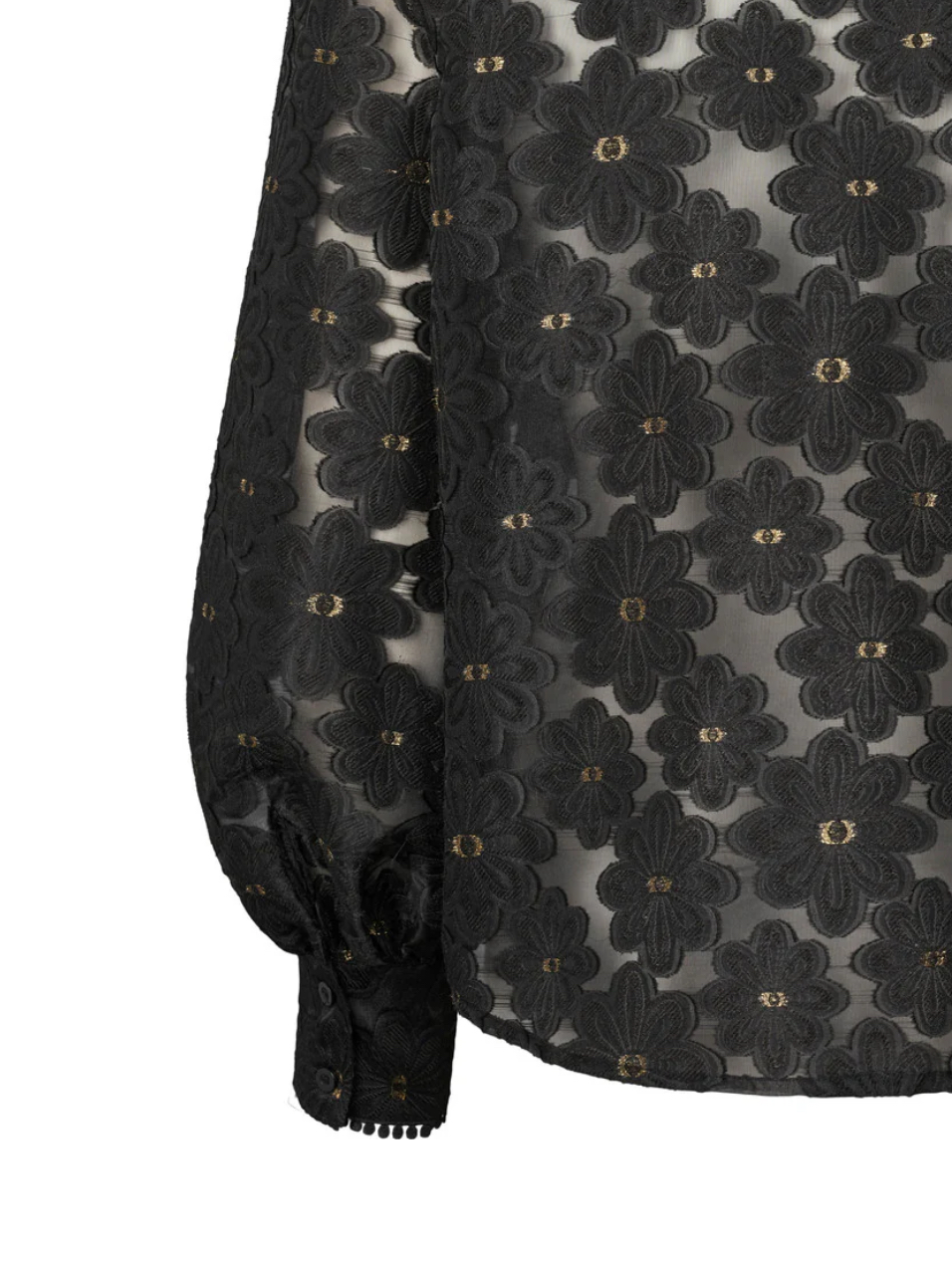 Viljea shirt gull sort