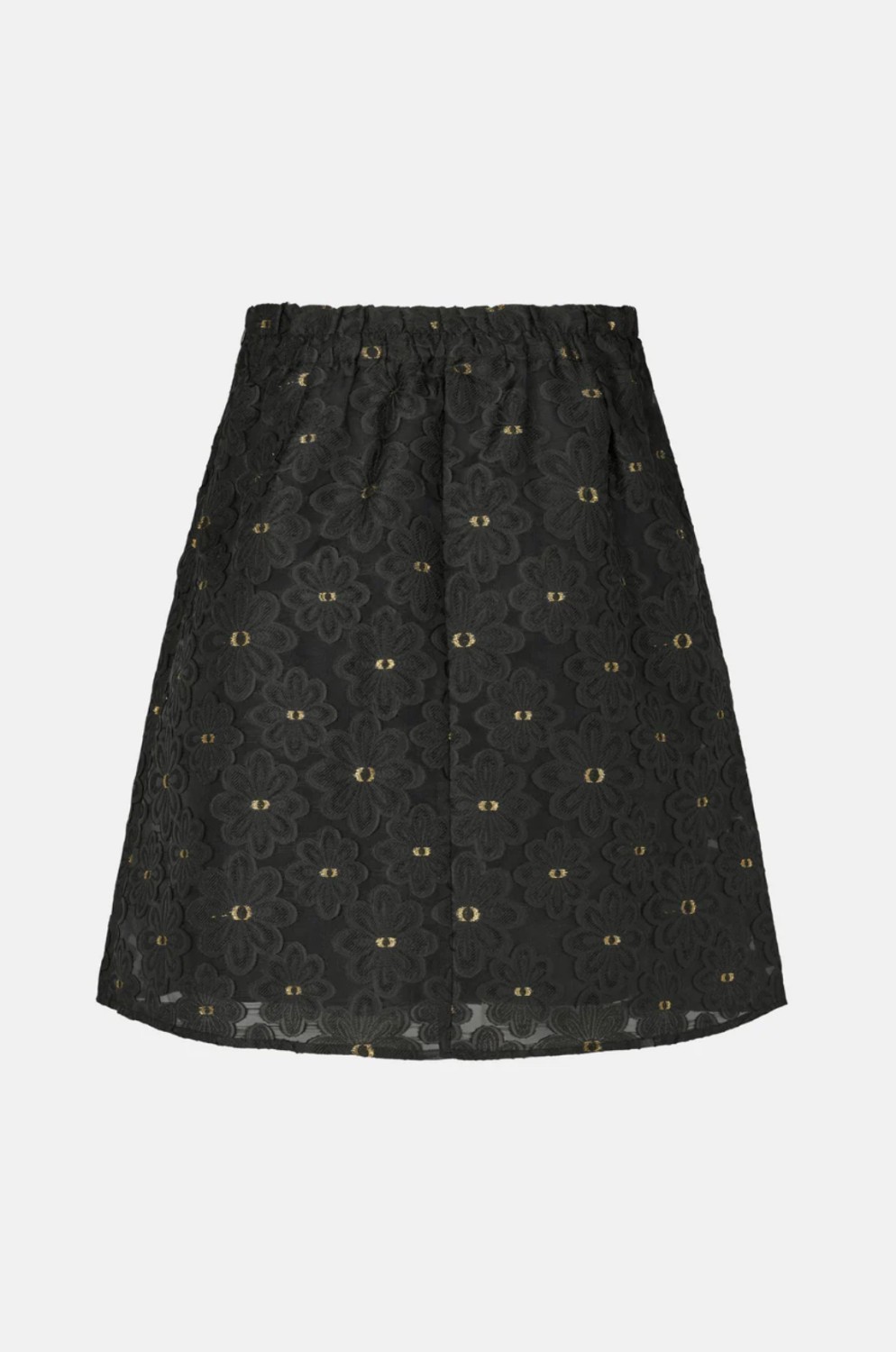 Newjava skirt gull sort