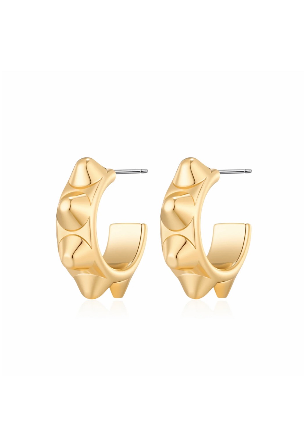 Ear 654 15mm gold 5
