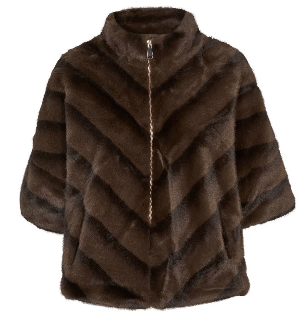 LECOCO LÆRKE pels jakke Brun