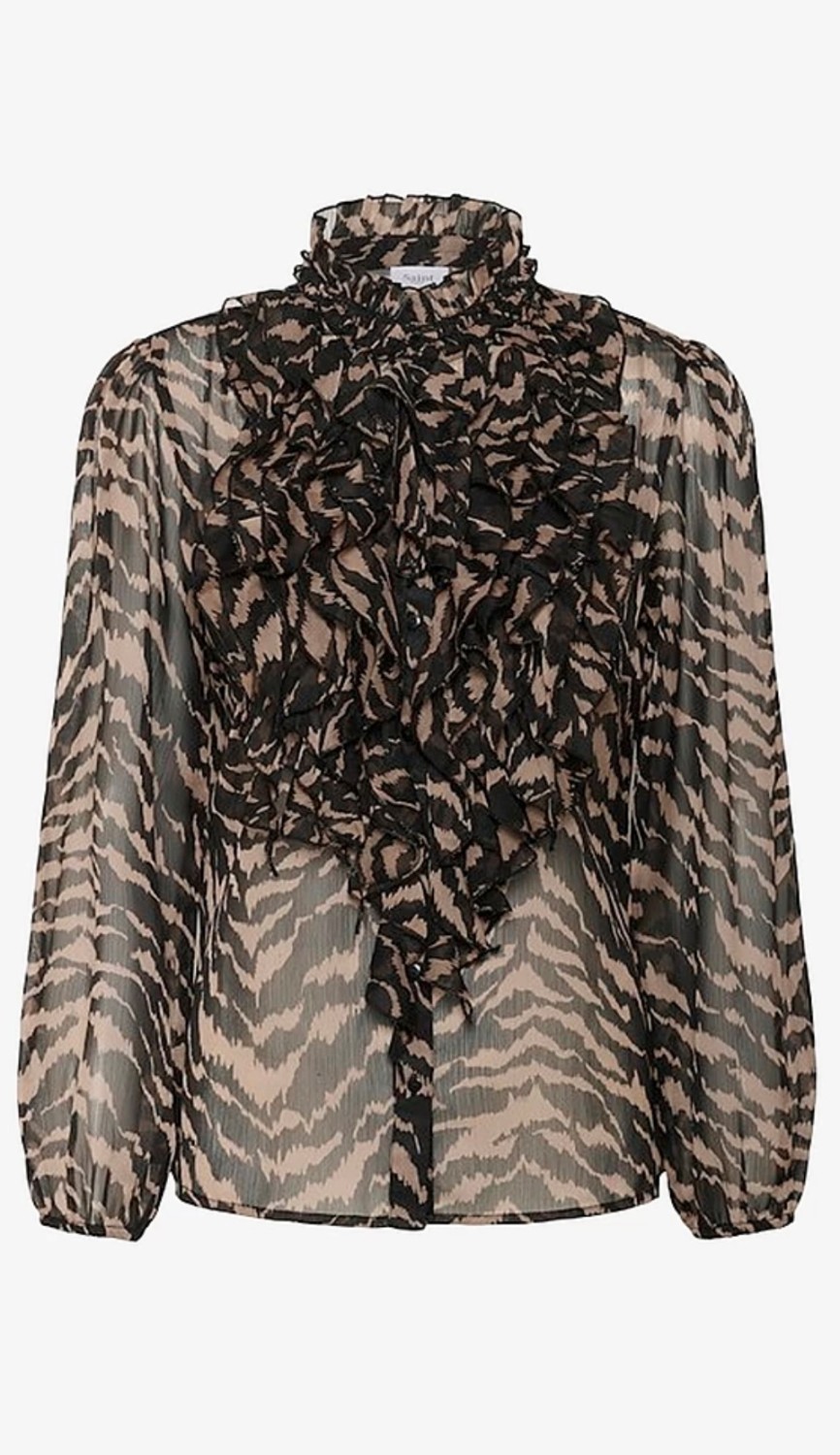 LiljaSZ Crinkle LS Shirt Mønster