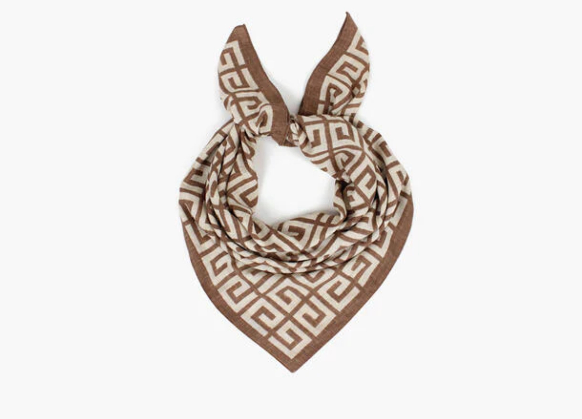 Manzini skjerf med meander