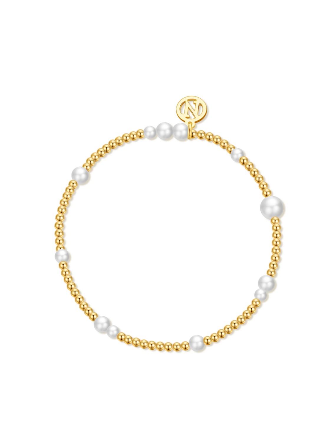 Schirin el. brace gold hvit 6