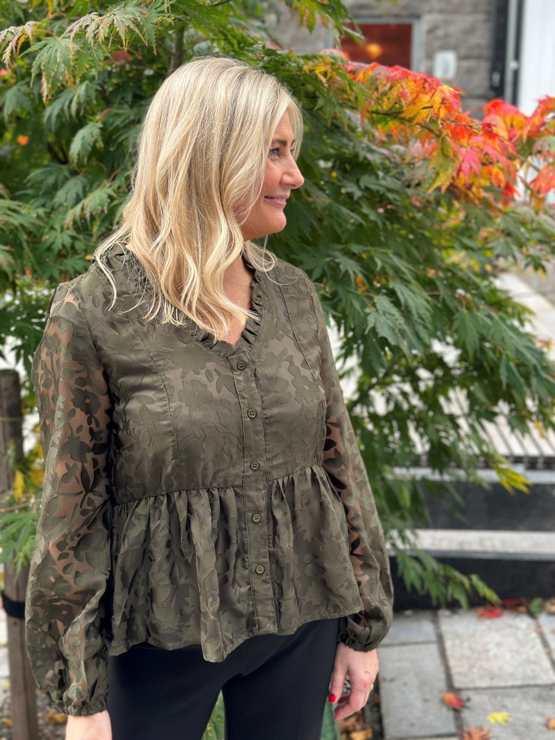 TIAMI Georgia-m shirt grønn