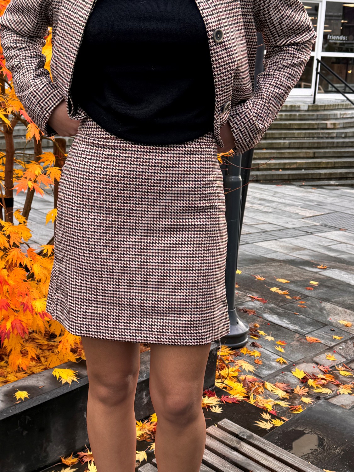 VIENILLA hw Skirt Ruter