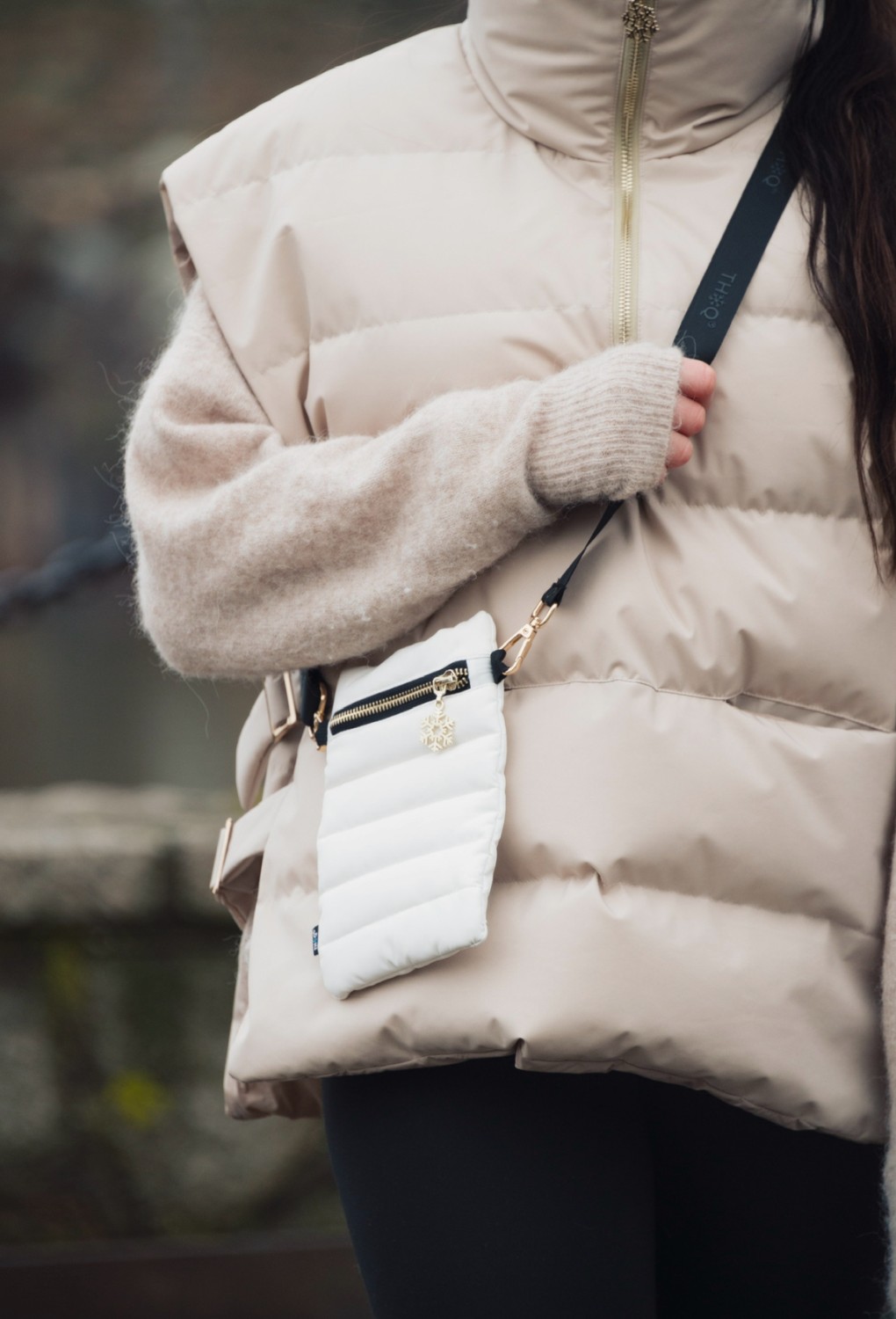 THOQ mobilveske beige