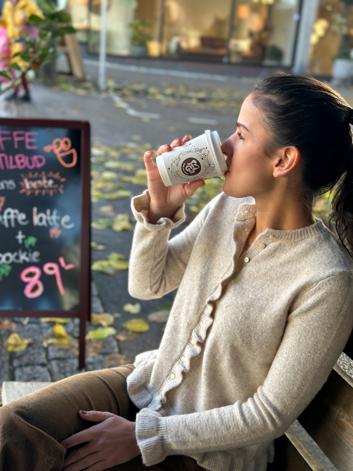 VIJACIA o-neck cardigan