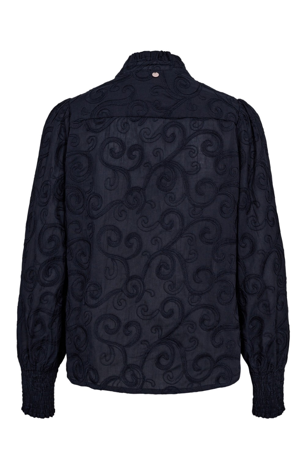 NUTULKA blouse dark saphire blå