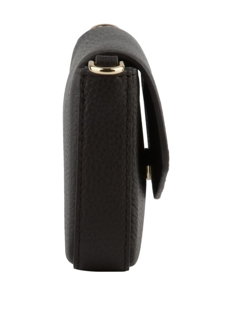 POURCHET Paris Club Clutch Marron