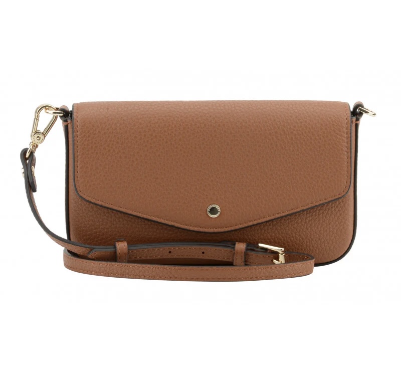POURCHET Paris Club Clutch Camel