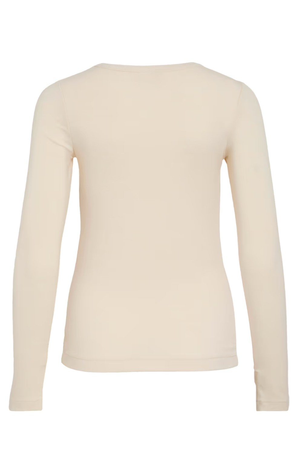 ROUMAPLE l/s o-neck tee/2/pf birch off-white